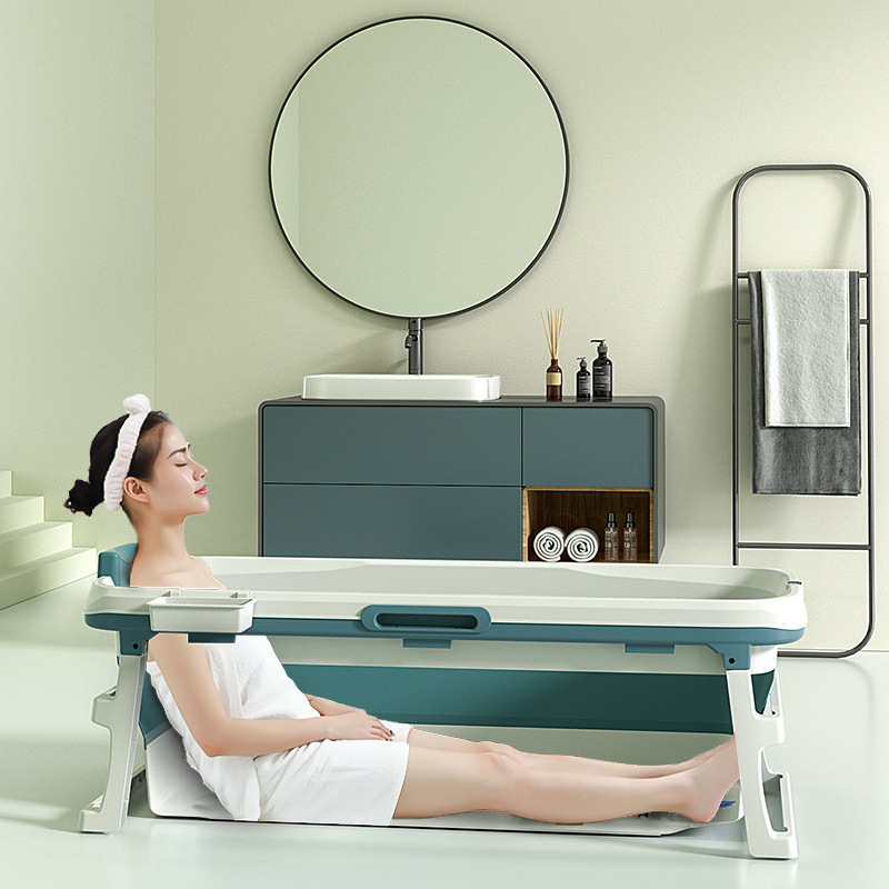 Bồn Tắm Bể Bơi Nhựa Xếp Gấp Gọn Xông Hơi Xông Khô Spa Phiên Bản Mới 149cm 132cm Trẻ Em Người Lớn