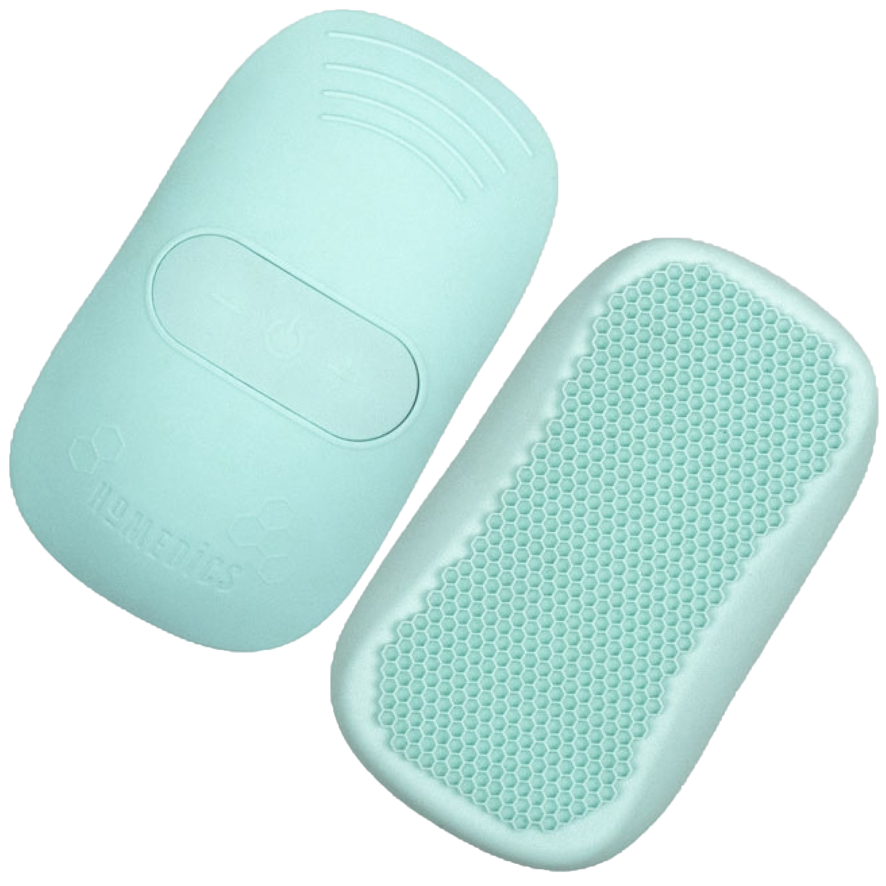 Máy tẩy da chết và massage cơ thể ÚA Silicone kháng khuẩn, công nghệ siêu âm, thương hiệu HOMEDICS