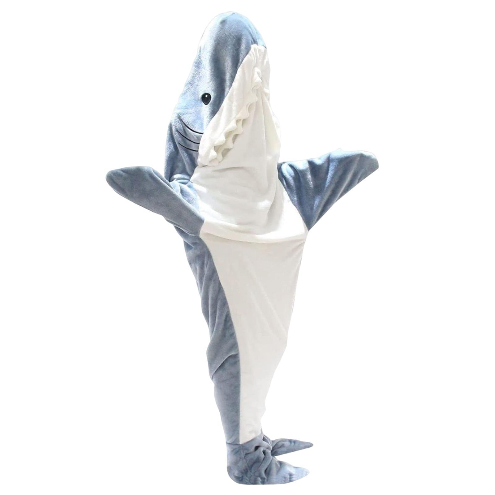 Wearable  Blanket Hooded Cosplay Plush Costume Animal Sleeping Bag