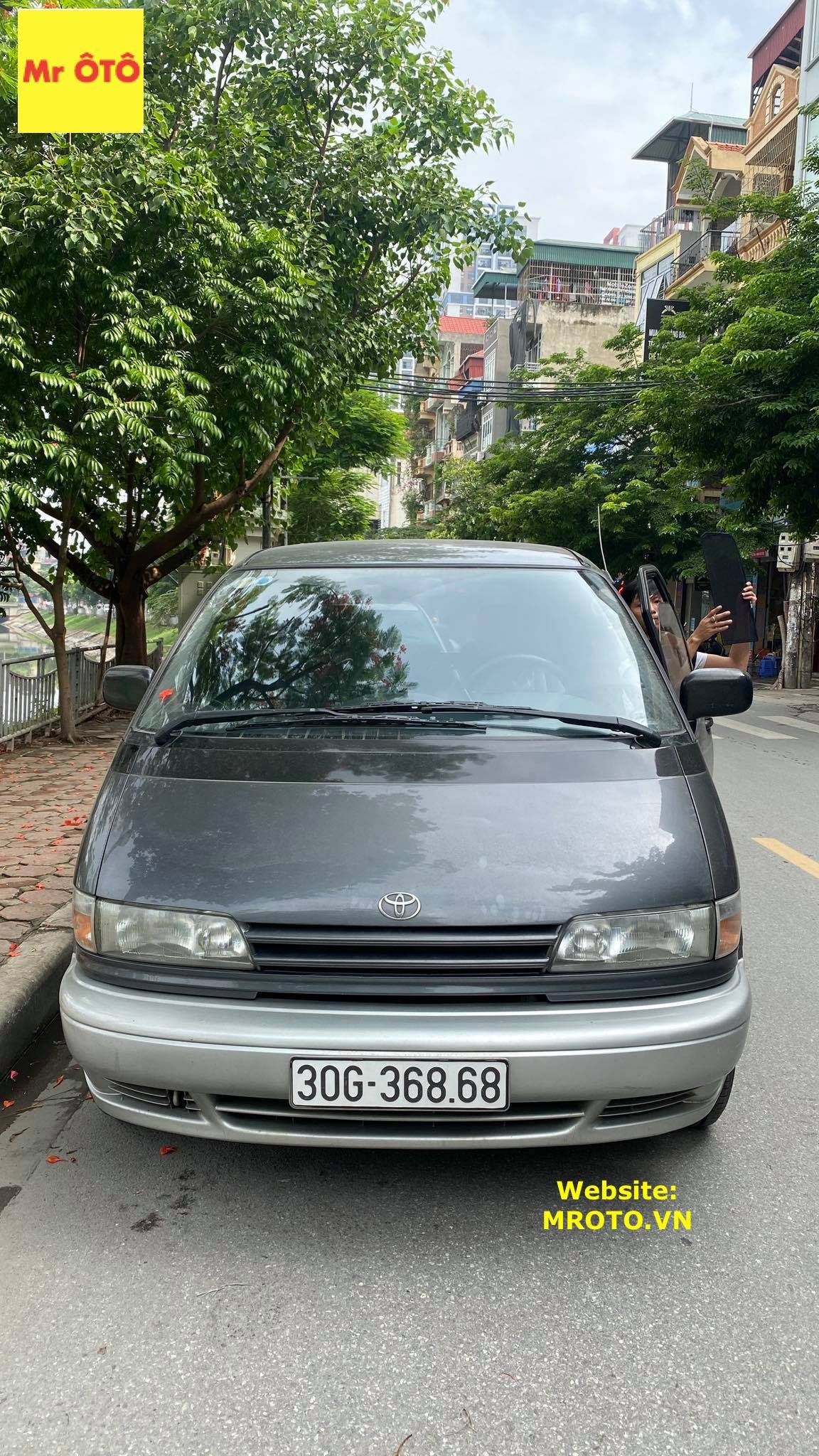 Rèm Che nắng xe  Toyota Previa 1999 loại 1 có hút nam châm, Vải dày dặn, chống nắng tuyệt đối