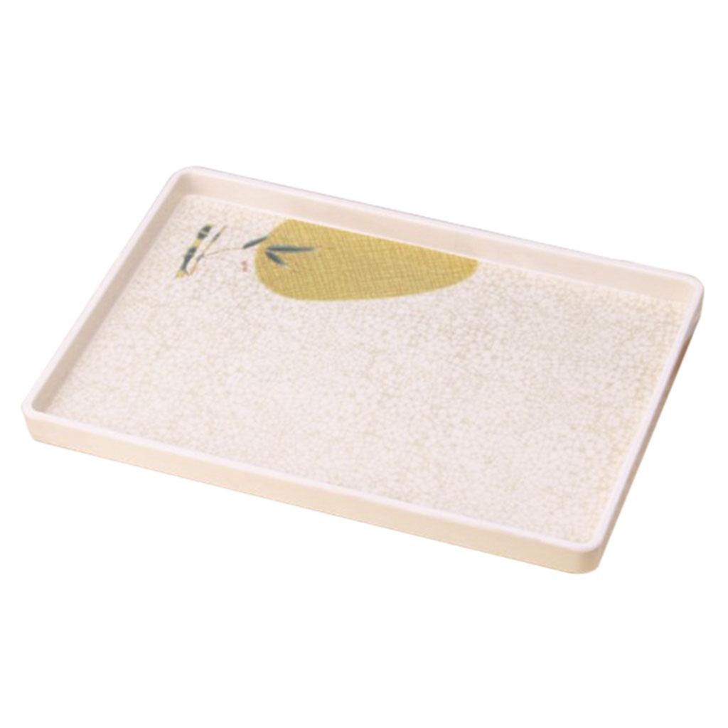 Serving Tray Rectangle Food Tray Butler Tray Breakfast Tray