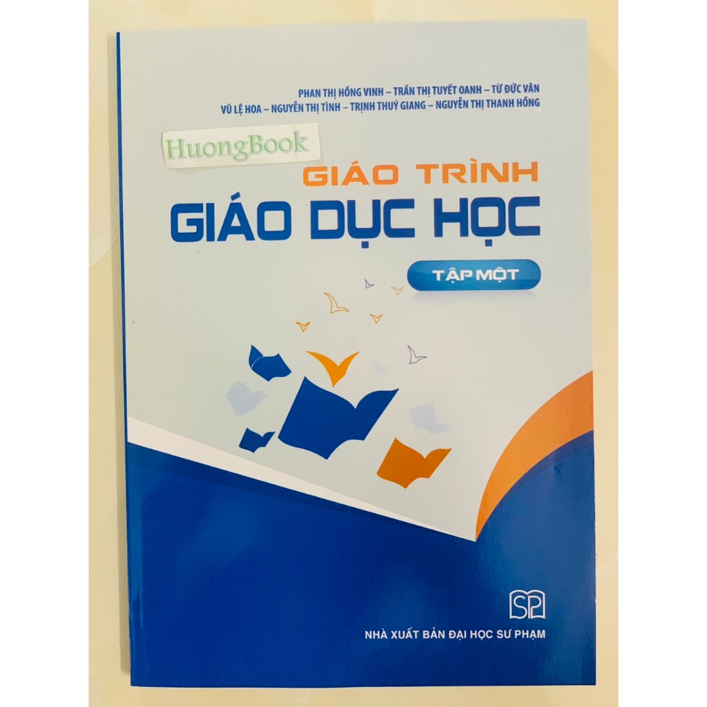 Sách - Giáo trình giáo dục học tập 1,2 - NXB Đại học Sư Phạm