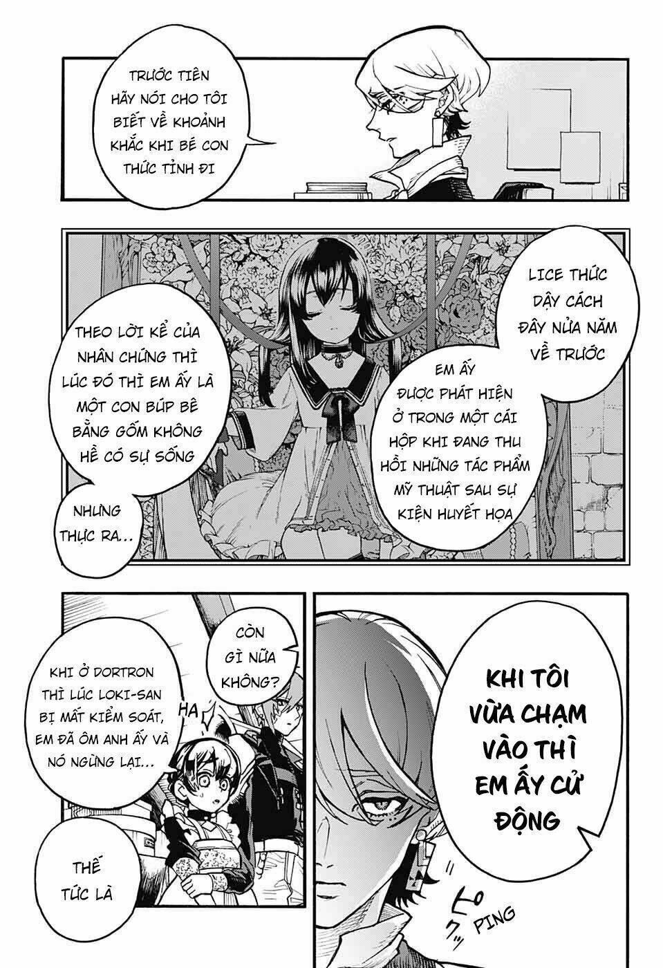 những bức họa quái dị của phù thủy chapter 16 8