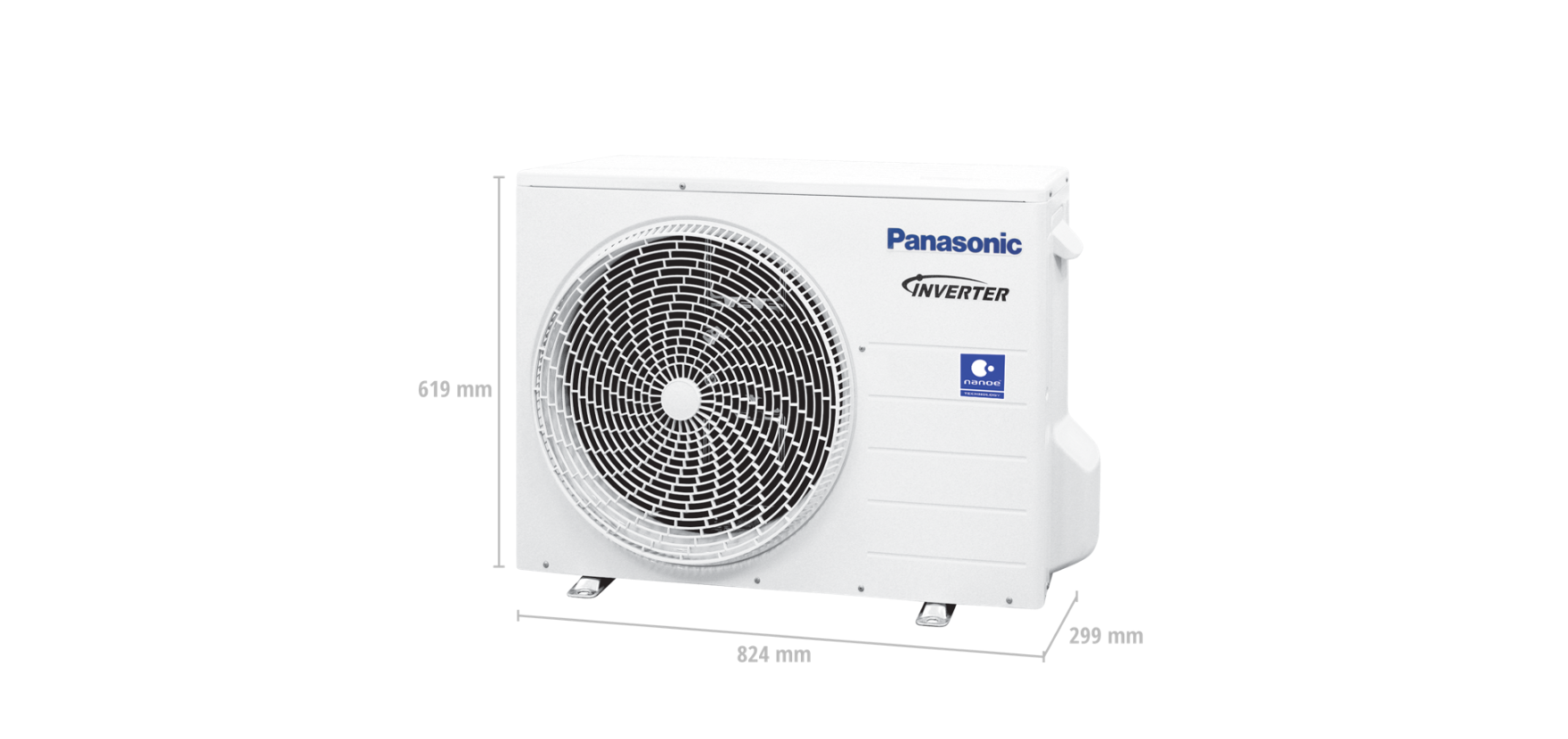 Máy lạnh-Điều hòa Panasonic CU-CS-YZ18XKH-8 - Hai chiều - Inverter tiêu chuẩn - Hàng chính hãng - 2 HP