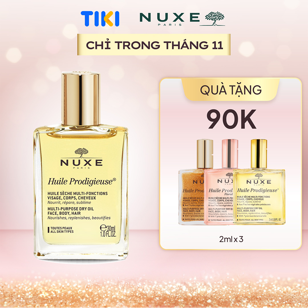 Dầu khô đa năng Nuxe Huile Prodigieuse 30ml