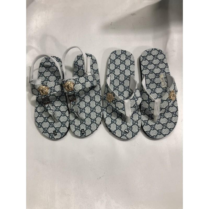 dép cặp nam nữ sandal đồng nai ( đế và quai màu xanh gg ) size từ 35 nữ đến 42 nam có đủ màu đủ size ib để chọn thêm