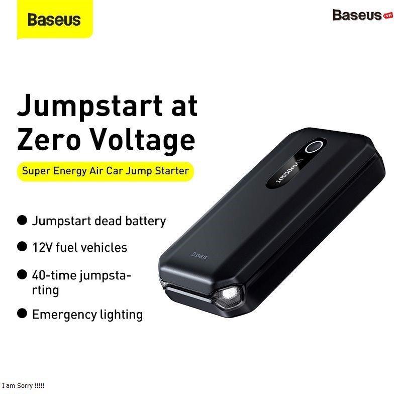Bộ Kích bình Baseus Super Energy Air Car Jump Starter ( 10000mAh, Peakcurrent 1000A）