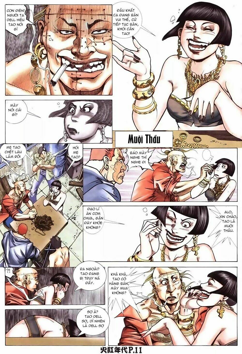 hỏa hồng niên đại hắc cốt đường chapter 95 8