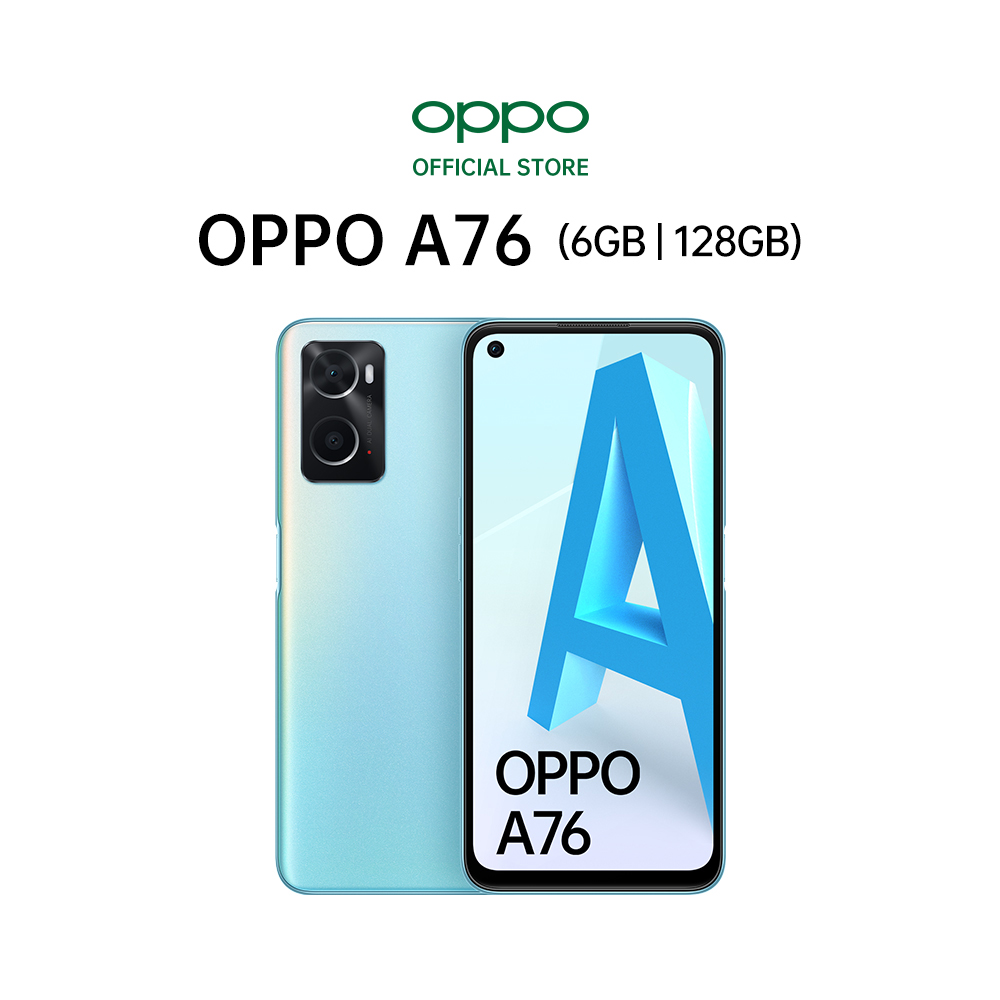 Điện Thoại Oppo A76 6GB/128GB - Hàng Chính Hãng