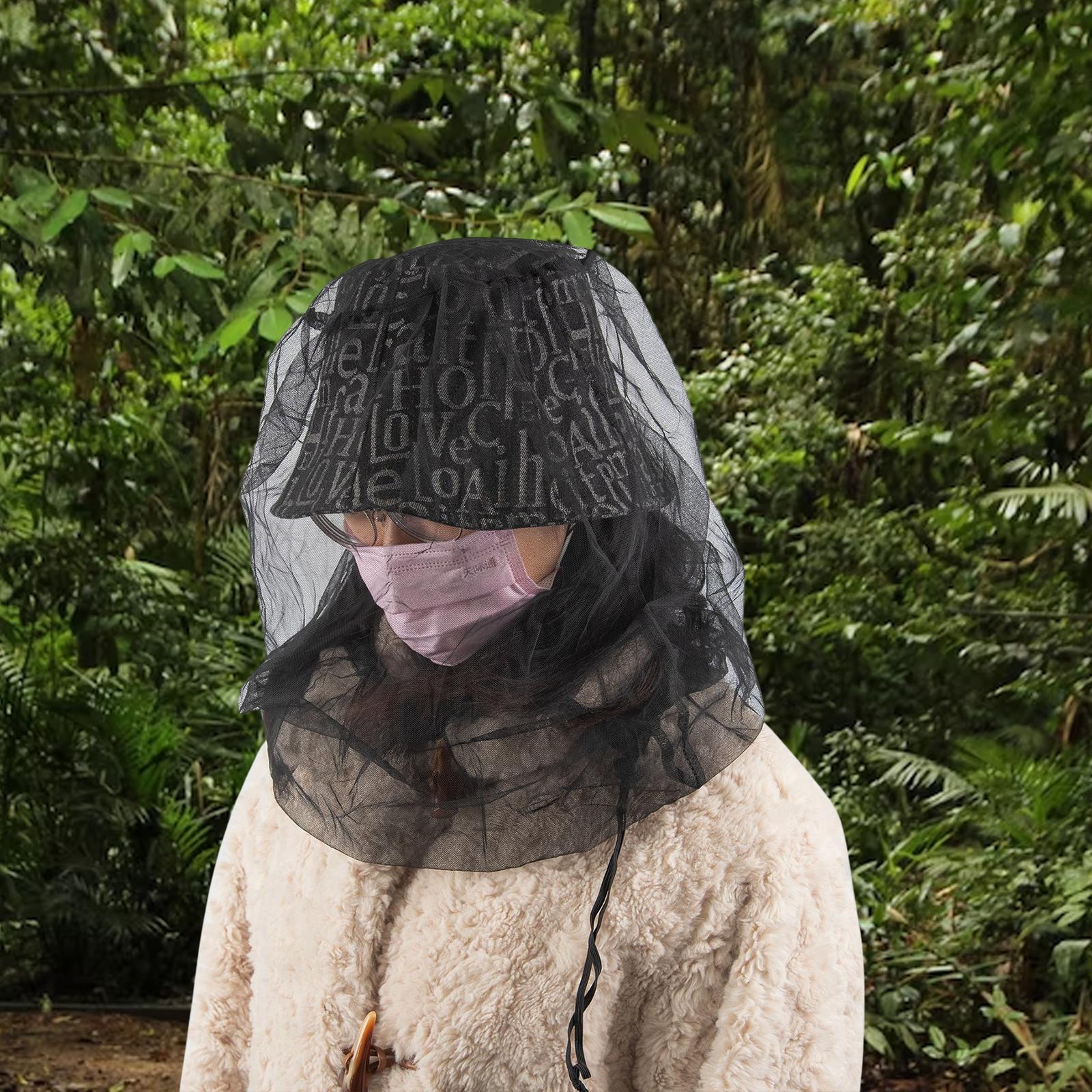 Head Net Men Women  Face  for Outdoor Fishing Camping