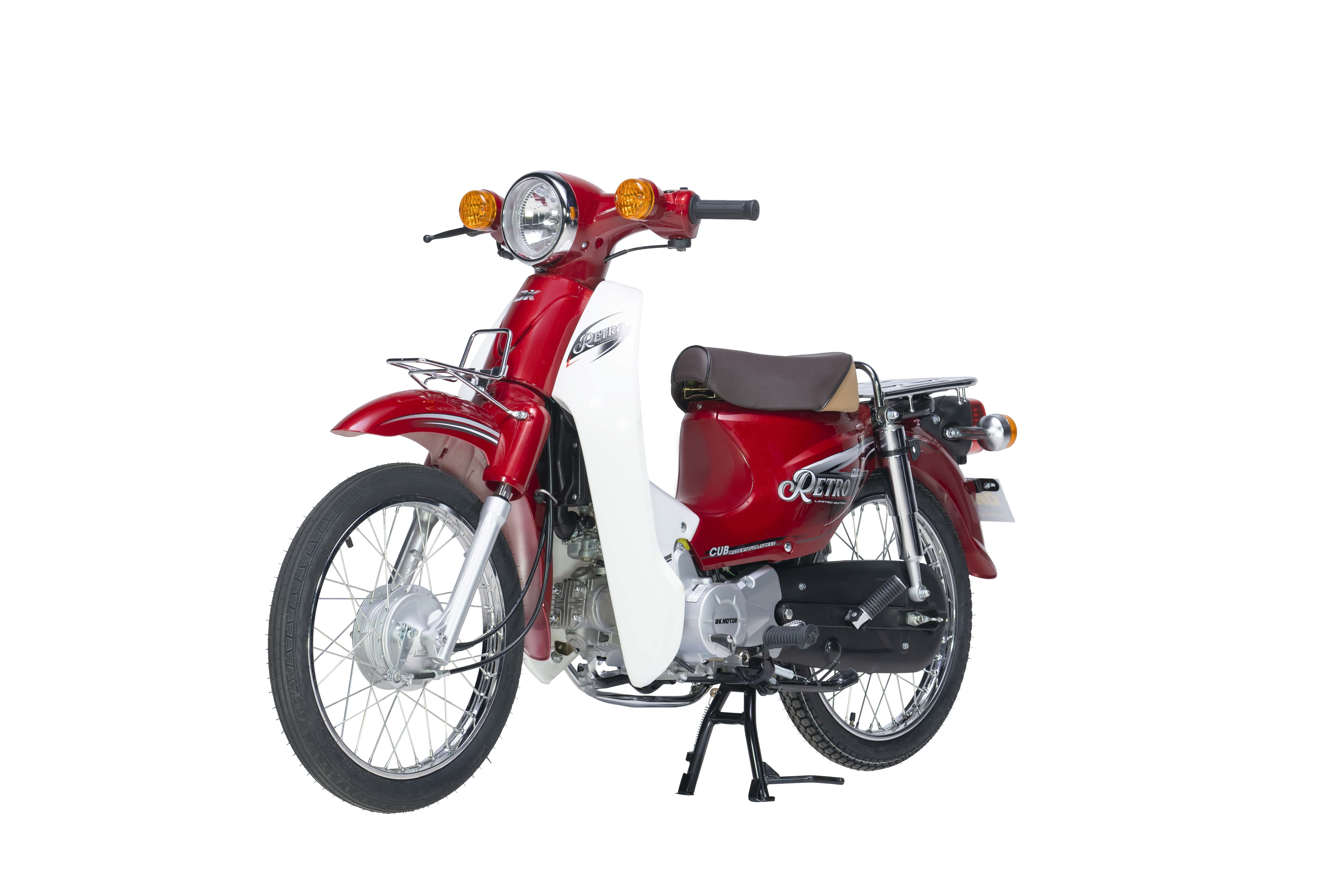 Xe Máy 50cc DK Retro - Màu Đỏ