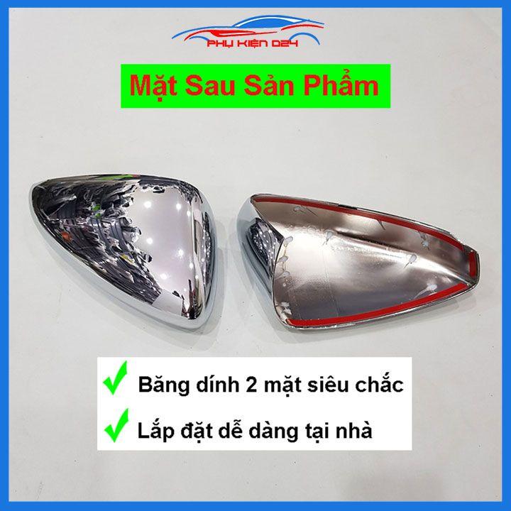 Ốp gương Mazda 3 2020-2022 mạ crom bảo vệ chống trầy trang trí làm đẹp xe