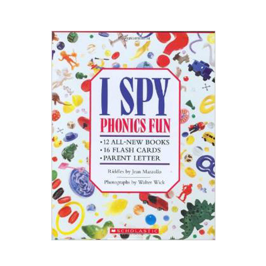 [Hàng thanh lý miễn đổi trả] I Spy Phonics Fun Boxset W/ CD