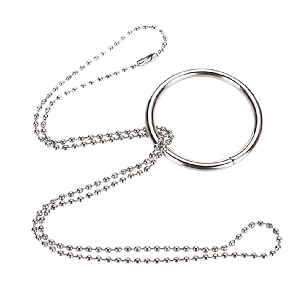 Magic Ring Chain Metal Magic Trick Props Knot