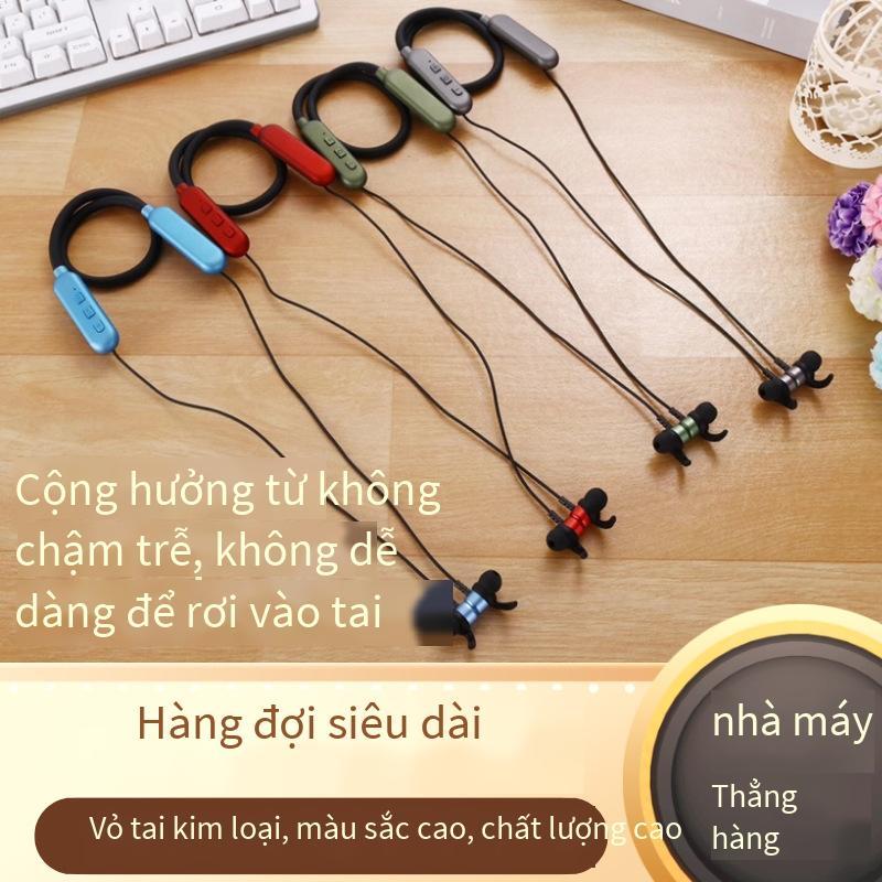 Phong cách mới nhất ANT-01 Tai nghe Bluetooth đeo cổ công suất chờ siêu dài 5.0 tai nghe siêu trầm gọi nhạc thể thao điện tử