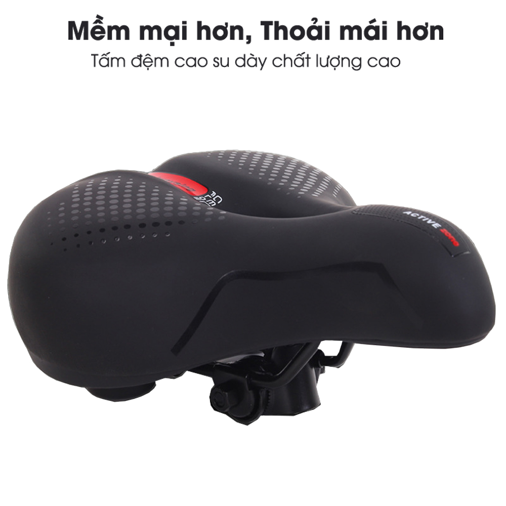 Yên BÉO xe đạp GEL-608 Da PU Thoáng Khí Êm Ái Chống Sốc Phụ Kiện Xe Đạp Thể Thao Lắp đặt dễ dàng - Mai Lee