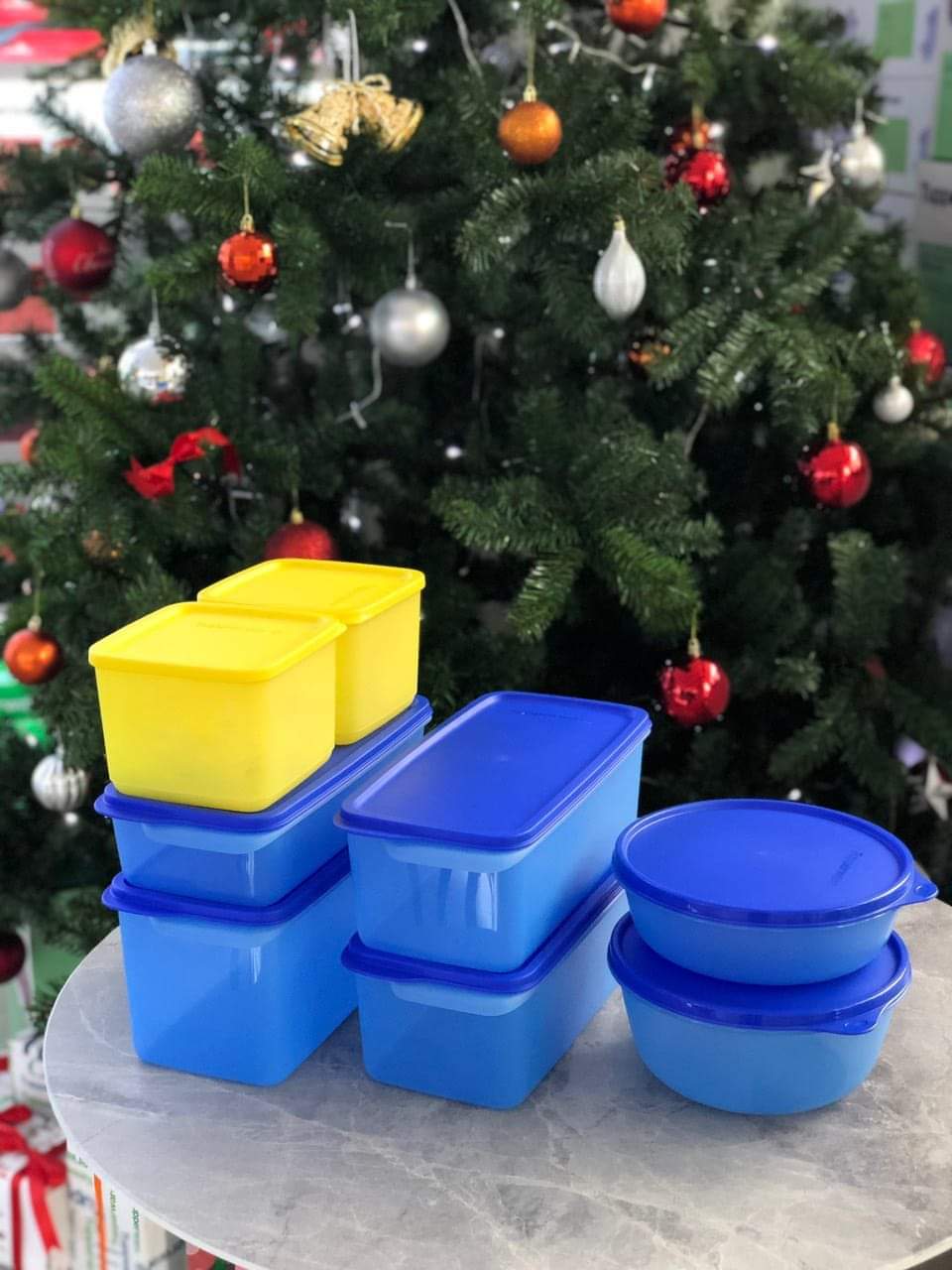 Bộ hộp trữ đông và mát Modern Set 16 hộp - Tupperware chính hãng