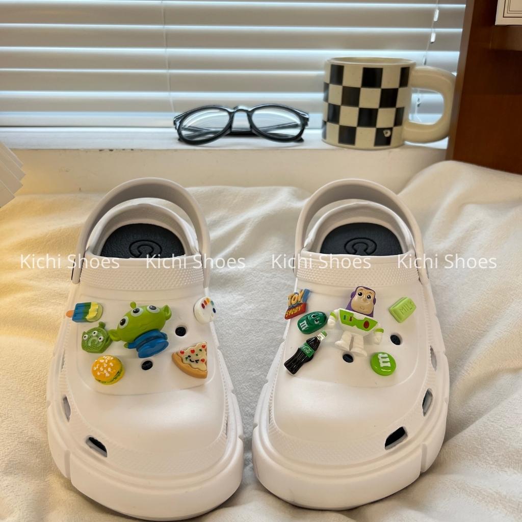 Dép sục đế cao dày phiên bản đặc biệt hình Toy Story Giày sục sandal phong cách ulzzang Kichi