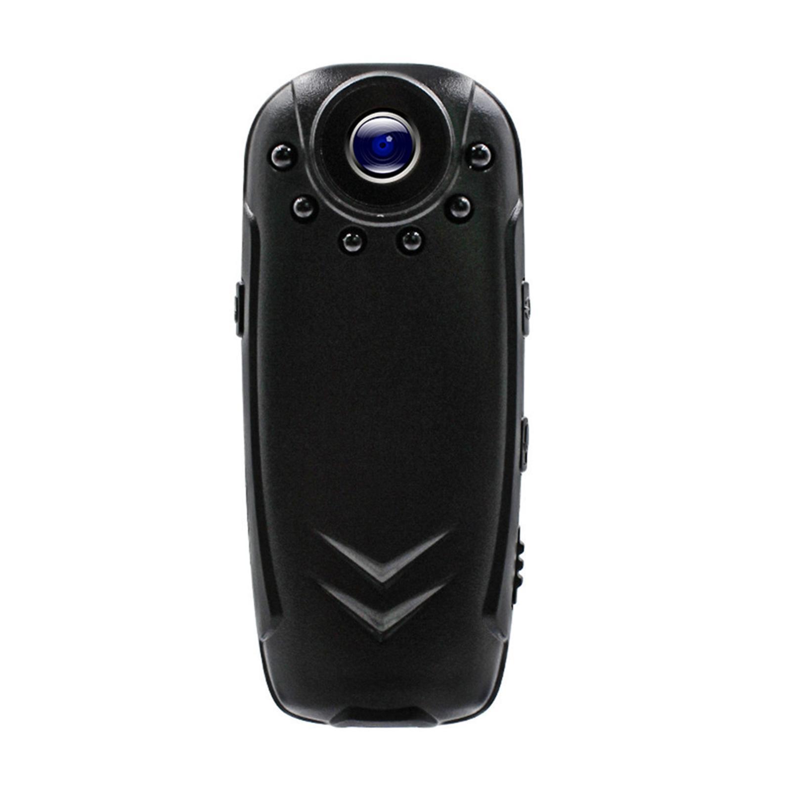 Mini Camera Body Camera Video Wearable Motion Detection Black