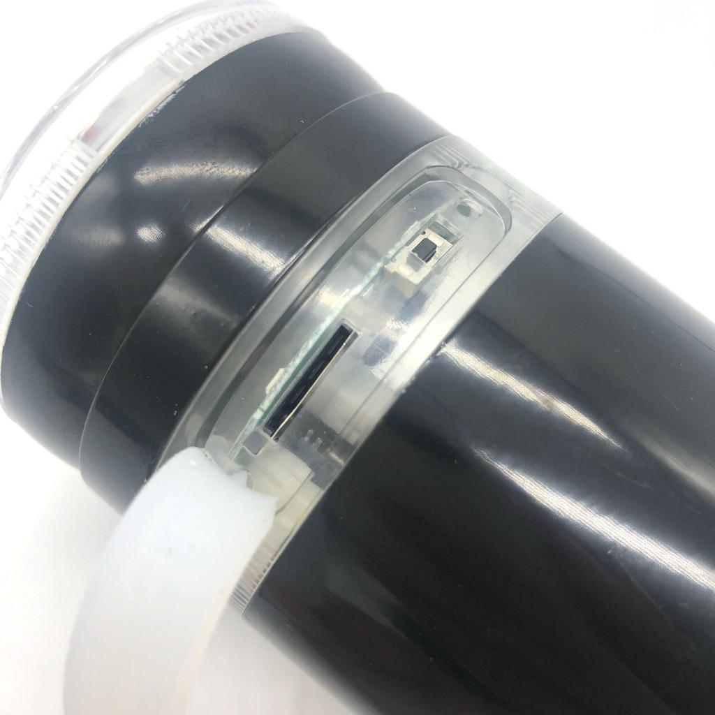 Đèn pha xe máy 6 bóng LED kết nối Bluetooth có vòng đỡ điện thoại