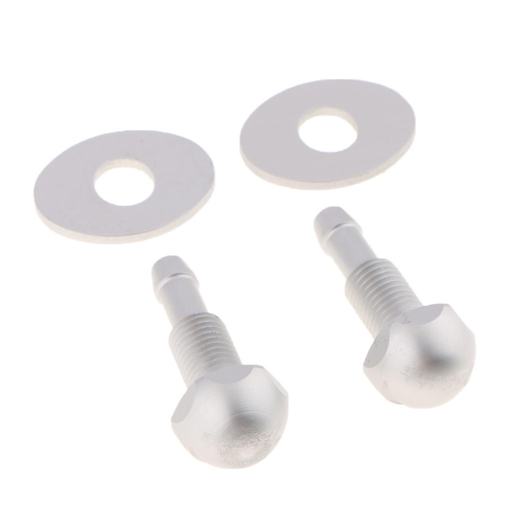 Car Vehicle Windshield Spray Nozzle On Front Hood Wiper Washer Spray