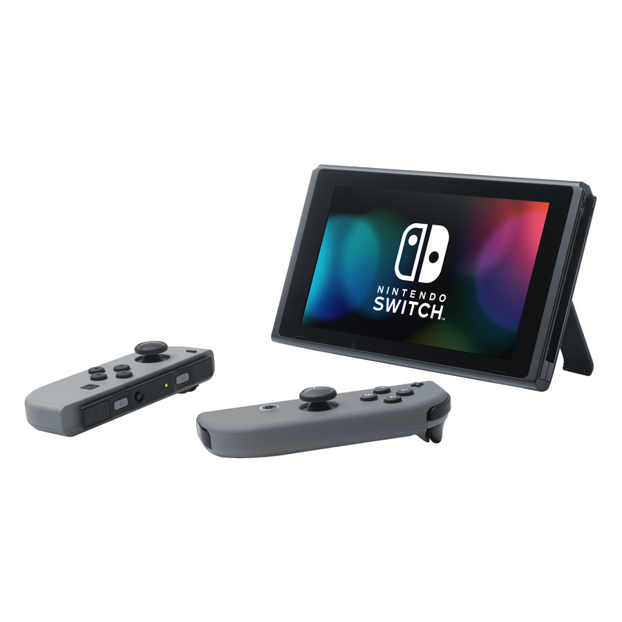 Máy Chơi Game Nintendo Switch Với Gray Joy-con US Version - Hàng Nhập Khẩu