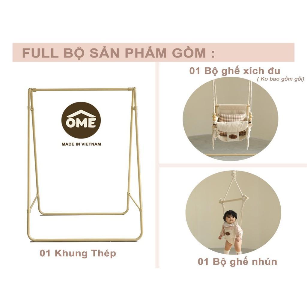 XÍCH ĐU KIÊM LUÔN NHÚN CHO BÉ CHƠI TỪ 3 tháng -&gt; 6 tuổi.