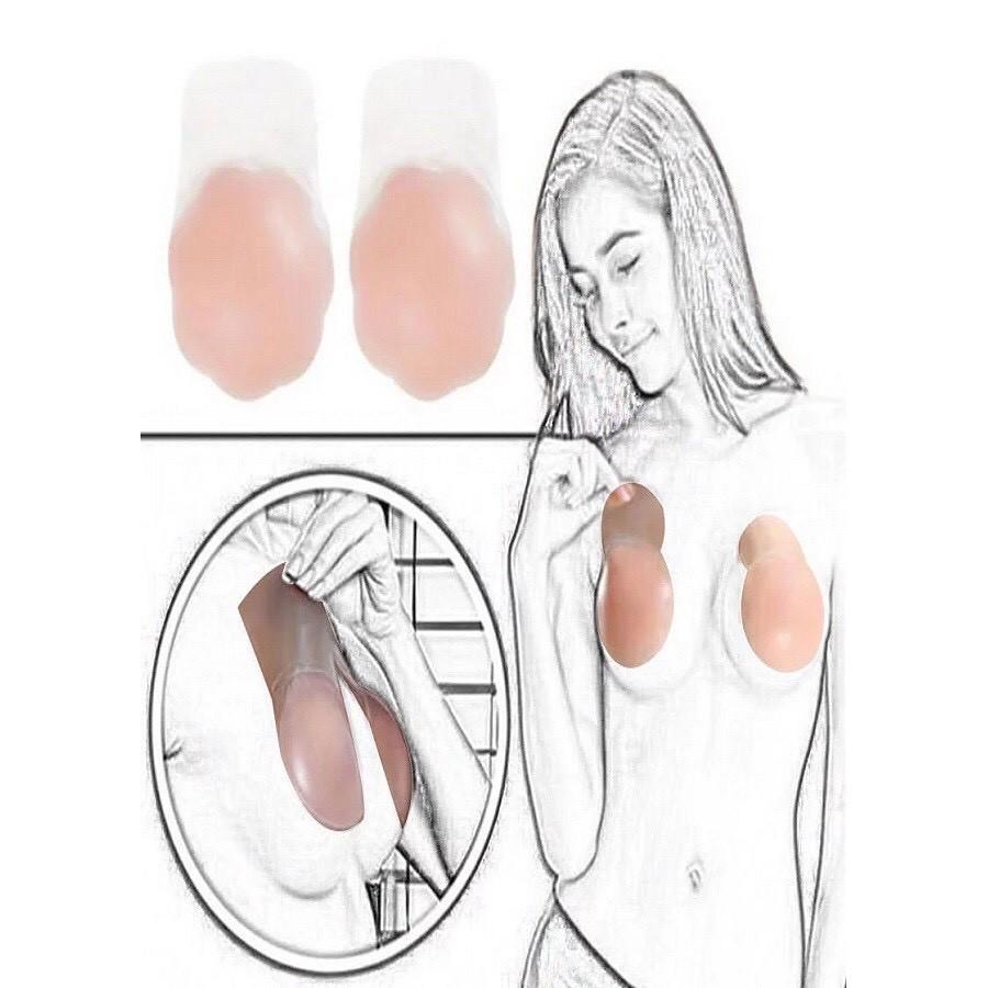 Miếng Dán Kéo Ngực Silicon- Miếng Dán Đầu Ti Silicon- Miếng Dán Kéo Ngực