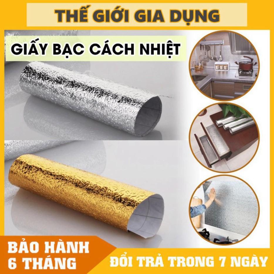 Cuộn giấy bạc dán bếp cách nhiệt chống thấm | (HO2)