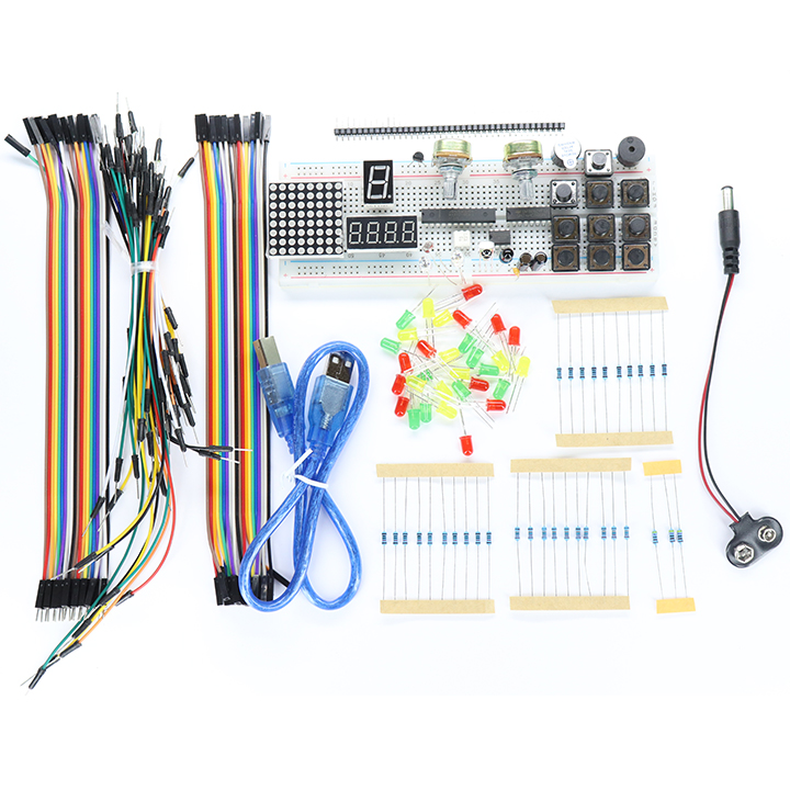 Bộ Kit Học Tập Thực Hành Lập Trình Arduino Uno R3 Cơ Bản V3