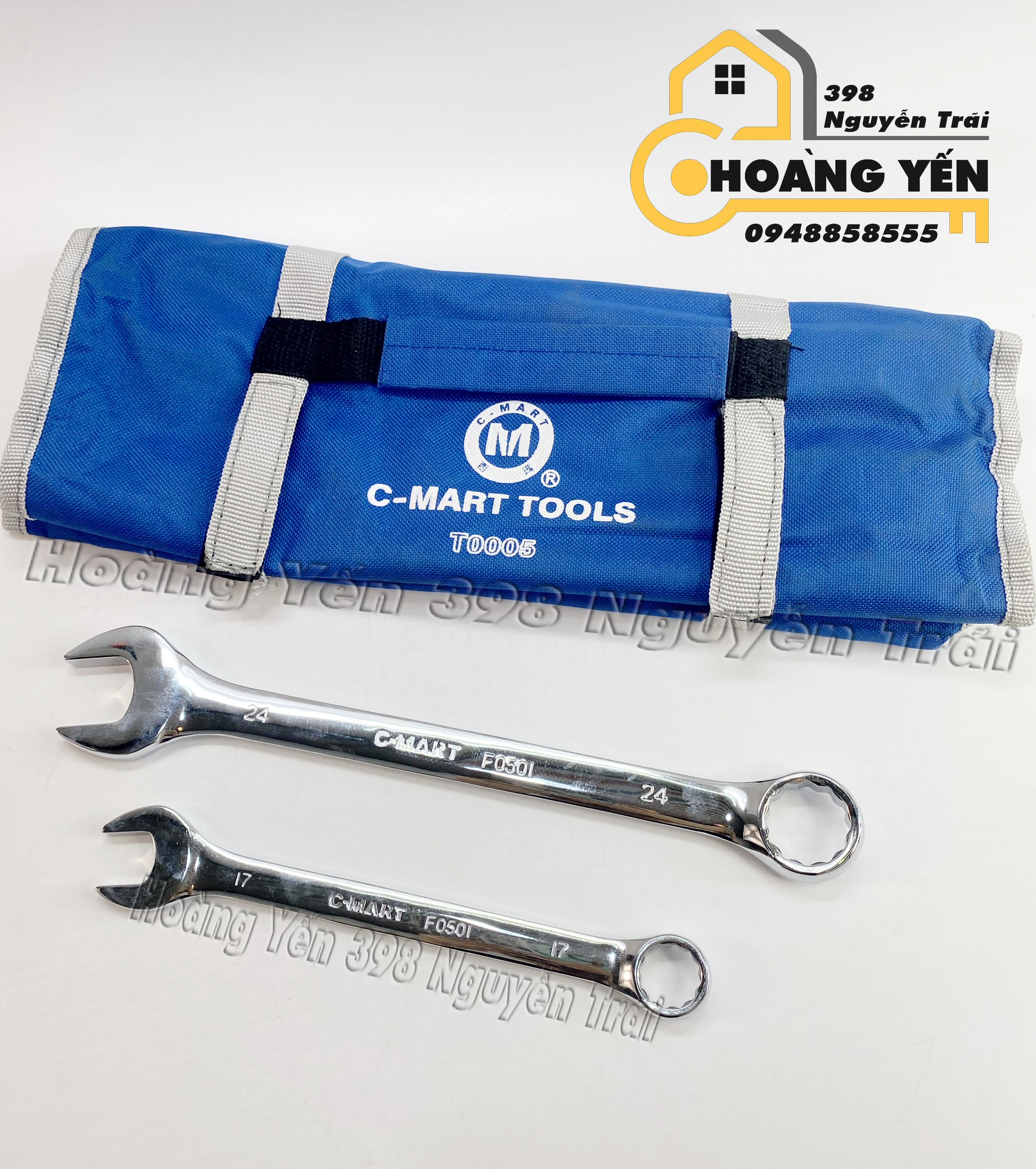 Bộ cờ lê vòng miệng 14 chi tiết C-mart T0005 , C-mart T0006