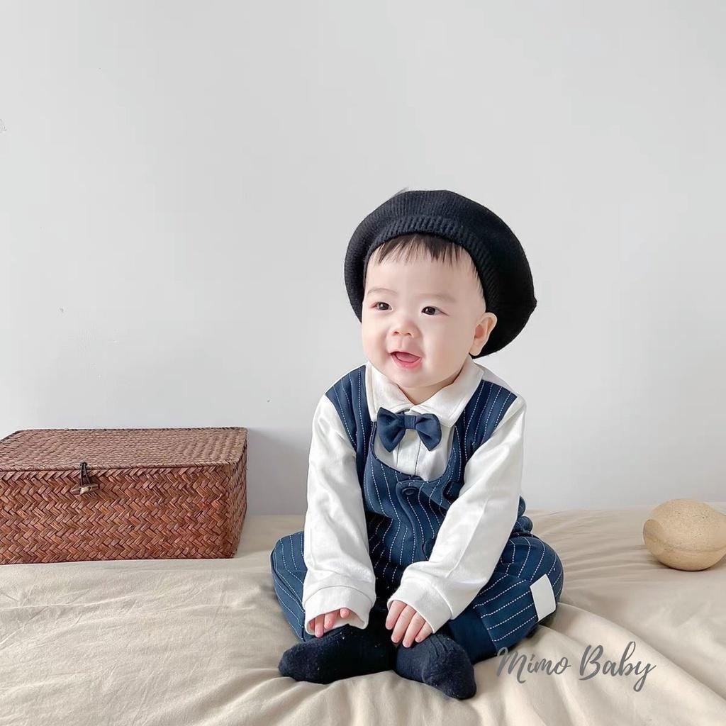 Mũ nồi len basic Style hàn quốc đáng yêu cho bé Mimo baby MN79