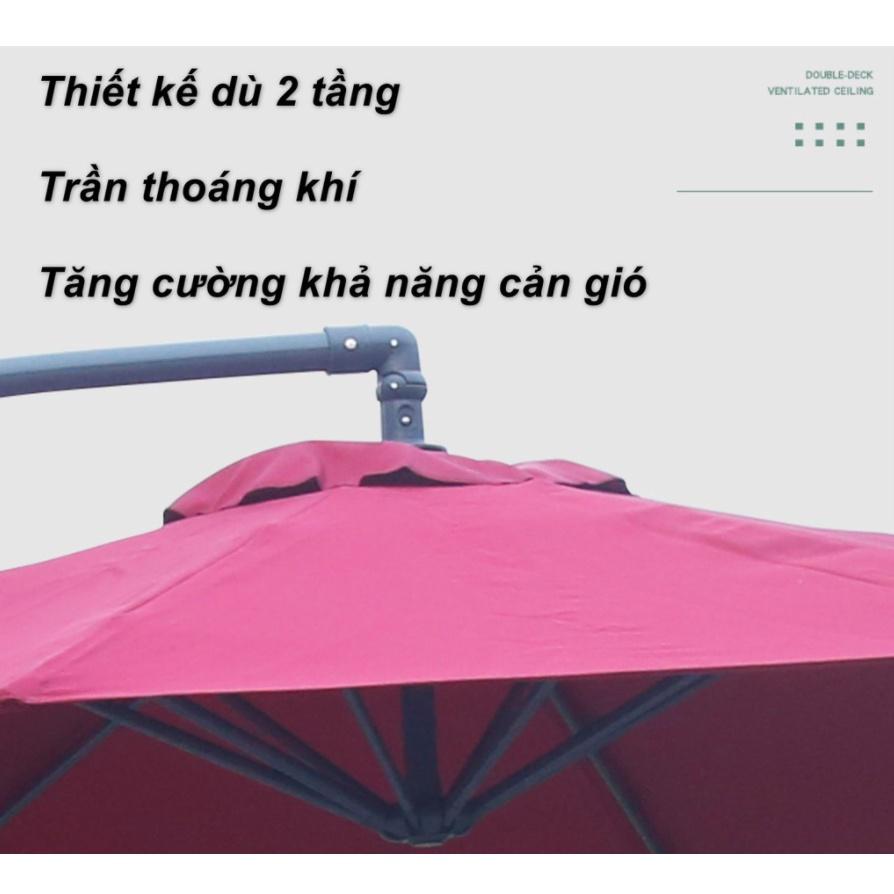 Mái che, ô dù , dù che nắng khung thép vải chống thấm chống nắng xếp gọn nhẹ.