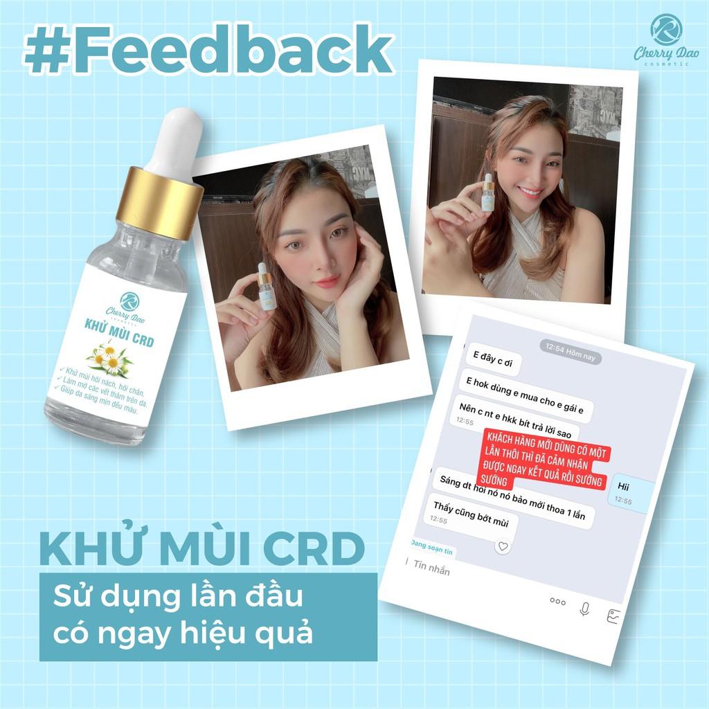 Khử mùi hôi nách thâm nách Serum CRD - Khử mùi hôi chân - Chống mồ hôi tay