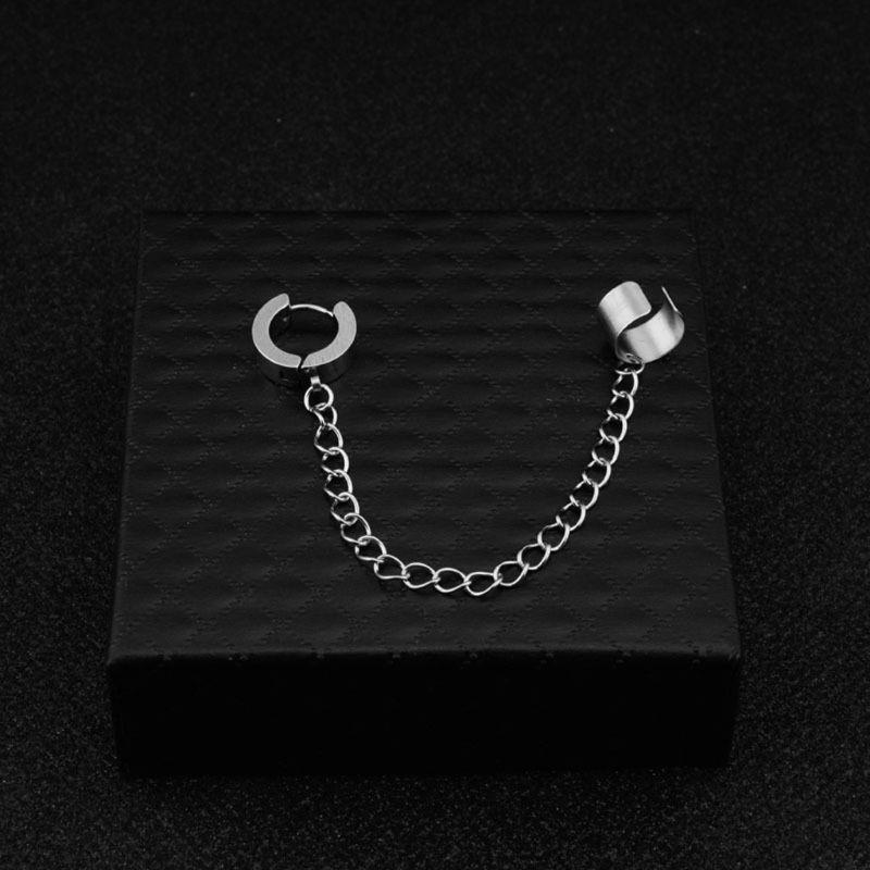 Bông tai dạng xích phong cách Hàn Quốc