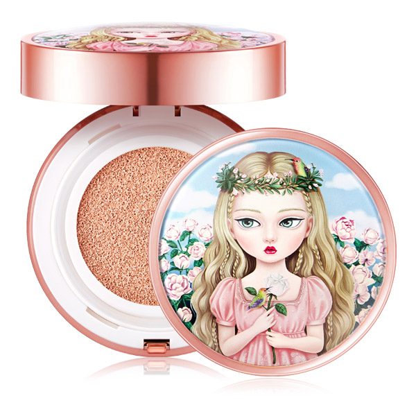 Phấn nước sáng mịn rạng rỡ dành cho da khô phiên bản 2 BEAUTY PEOPLE Absolute Radiant Girl Cushion Season 2 18g