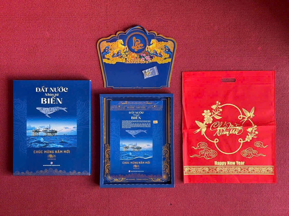 Lịch Blốc 2026 - Đất nước nhìn từ biển