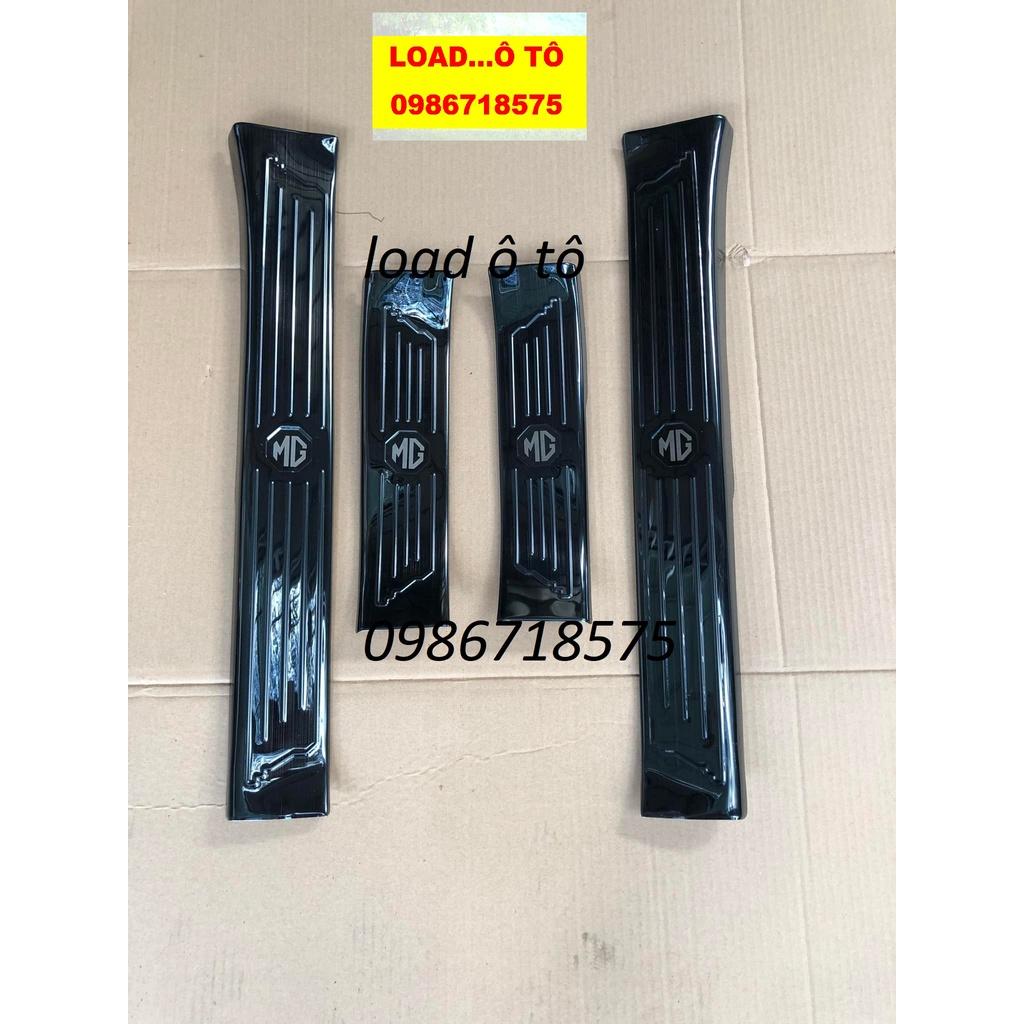 Ốp Bậc Cửa, Nẹp Bước Chân Xe MG ZS 2022-2020 Mẫu Titan Cao Cấp