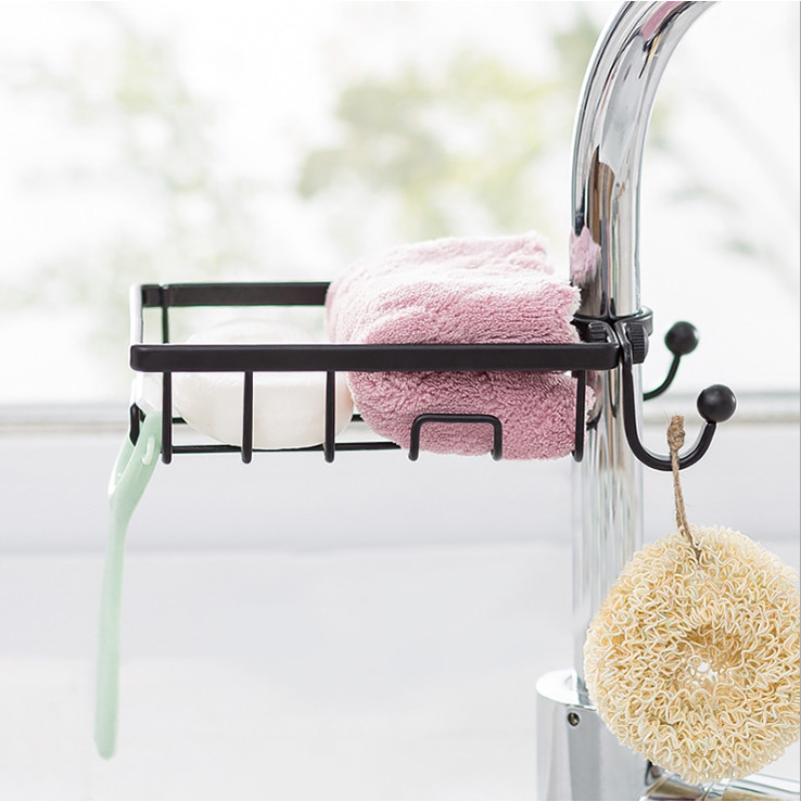 Drainage Shelf - Móc treo vòi nước tiện dụng Hàn Quốc