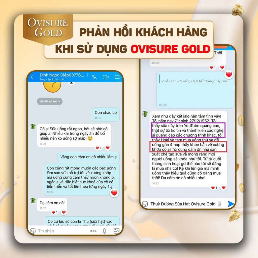 [MUA 5 TẶNG 2] Sữa Hạt OVISURE GOLD 650G - Giải Pháp Dinh Dưỡng Cho Người Viêm Khớp, Thoái Hóa,Bảo Vệ Cấu Trúc Xương