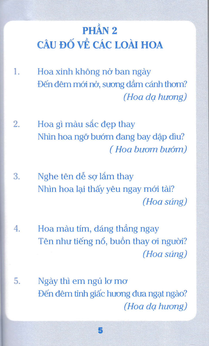 500 Câu Đố Luyện Trí Thông Minh