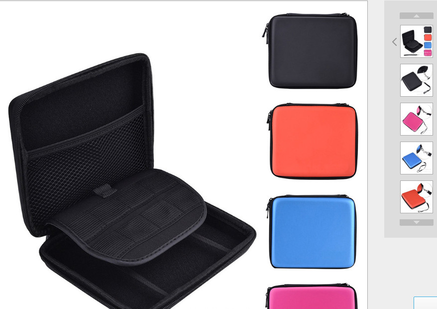 Túi đựng nintendo 2ds bóp đựng bao đựng máy game 2ds giao mầu ngẫu nhiên