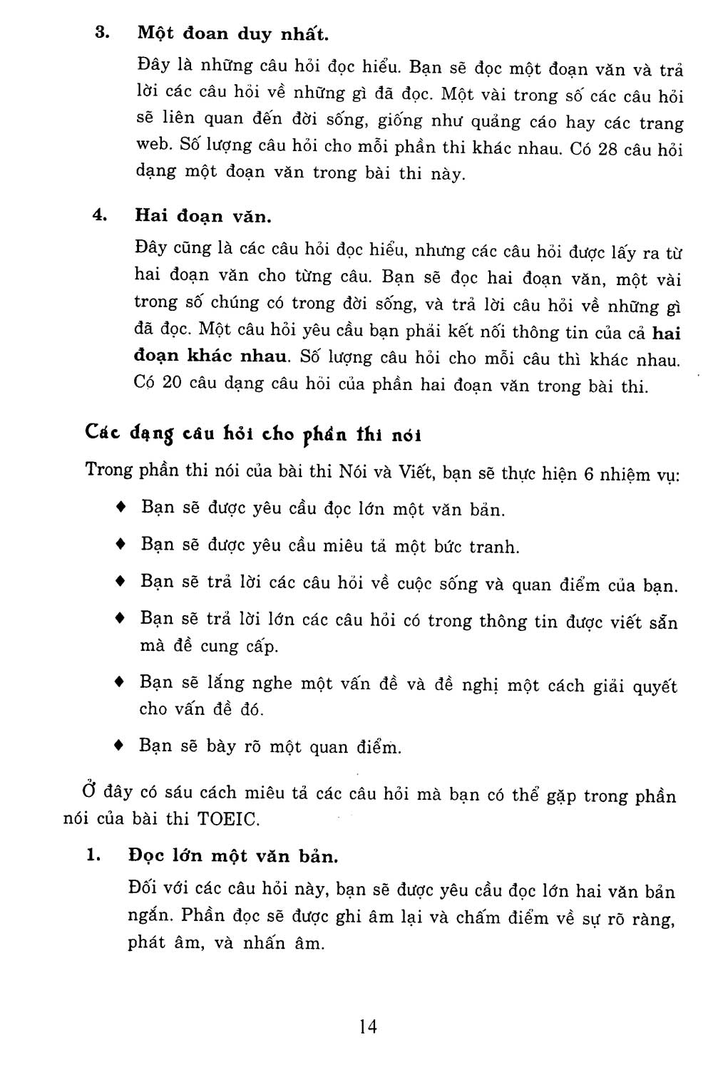 Luyện Kỹ Năng Nghe - Nói - Đọc - Viết Để Đạt Kết Qủa Tốt Cho Kỳ Thi Toeic - KV