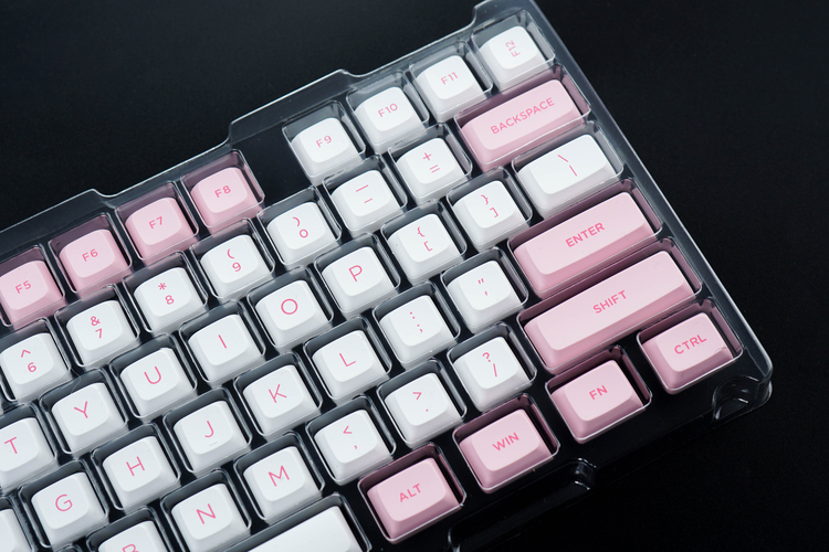 AKKO Keycap set – Prunus Lannesiana (PBT Double-Shot/ASA Low profile/155 nút) - Hàng Chính Hãng