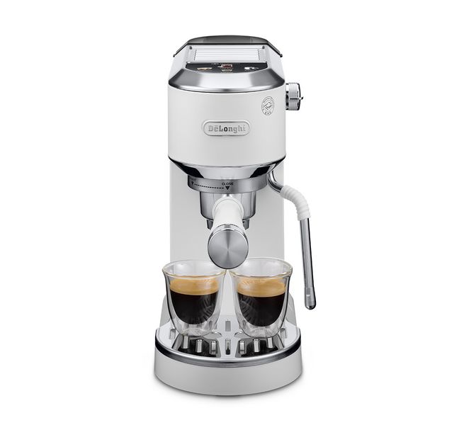 Máy pha cà phê espresso DeLonghi Dedica Duo EC890.WI - Hàng Chính Hãng
