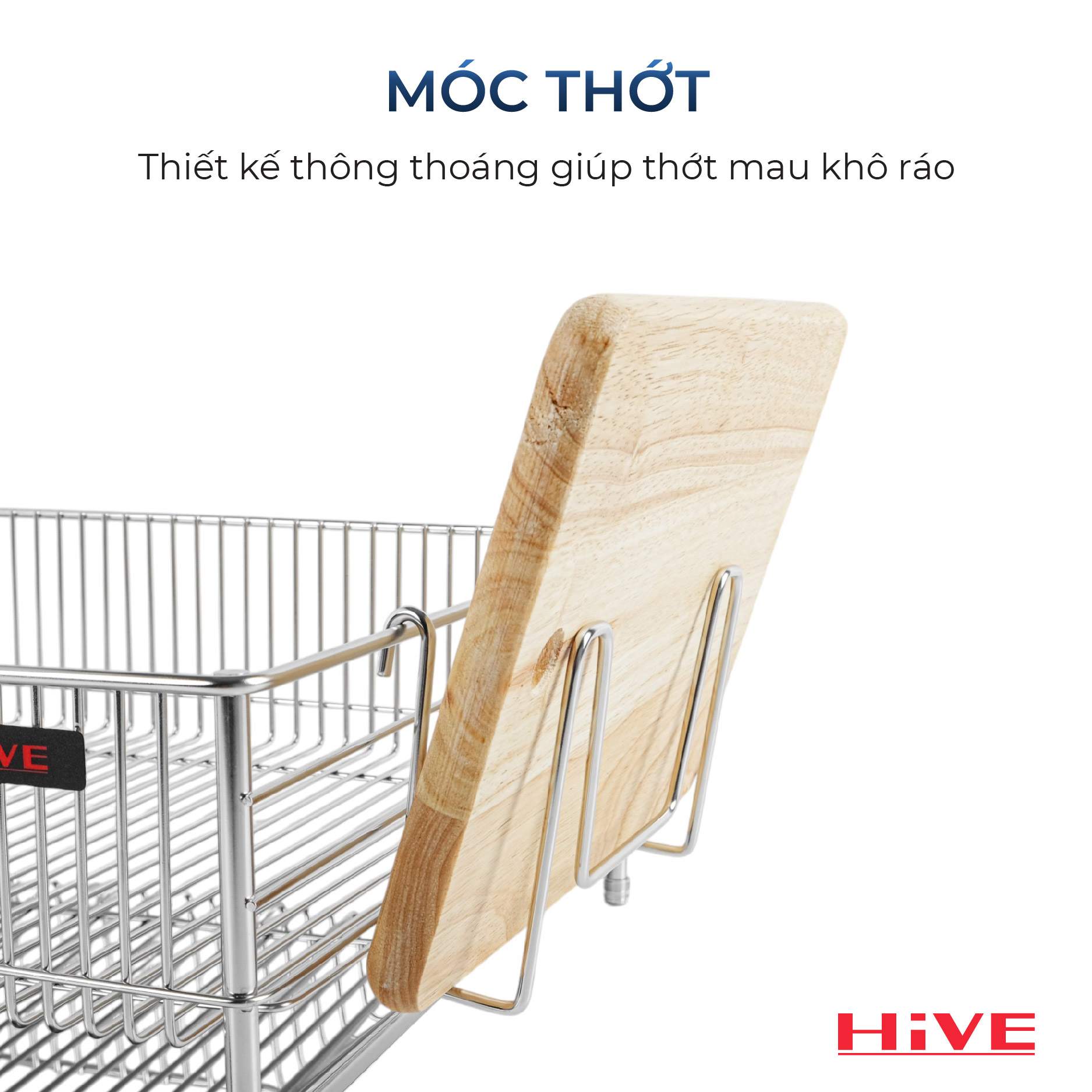 Giá úp chén bát HiVE LU 1 tầng