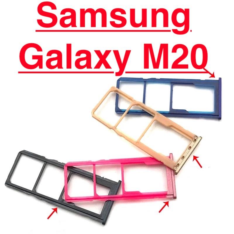 Khay Sim Thẻ Nhớ Cho Samsung M20 Linh Kiện Thay Thế