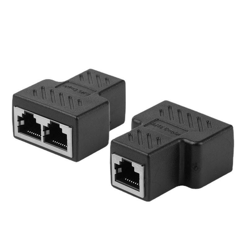 1PCS 2022 MỚI RJ45 1 đến 1/2 mạng LAN Ethernet Mạng bộ bộ chia bộ chia đầu nối đầu nối đầu nối đầu Tee