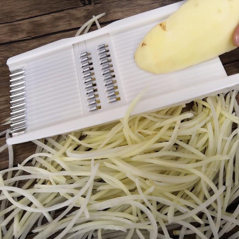 Nạo củ quả đa năng 5 in 1, Dụng cụ bào nạo rau củ siêu nhanh - MS121
