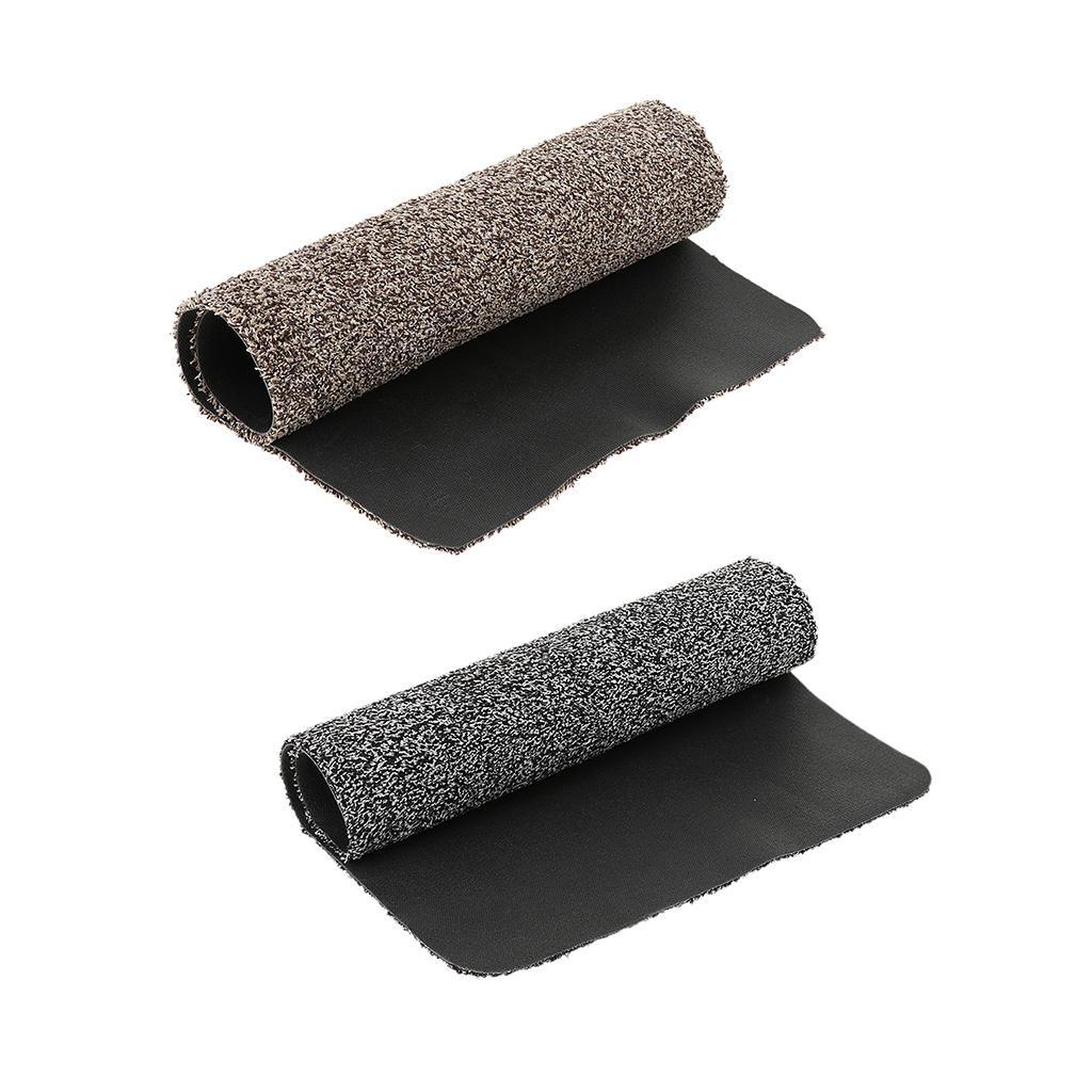 Pet Dog Cat Blanket Clean Suction Carpet Superfine Fiber PVC Dark Grey